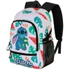 Image de Karactermania - Disney - Lilo en Stitch Kikker - Fight FAN 2.2 Rugzak - Handbagage Backpack met trolley bevestiging - Rugtas - Paars