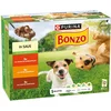 Image de Purina Bonzo (Friskies) met rund, kip, lam in saus maaltijdzakjes natvoer hond 12x 85g
