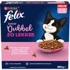 Image de Felix Kattenvoer Droog Dubbel Zo Lekker Junior Kip, Kalkoen, Melk en Groenten - 800 gr