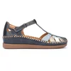 Image de Pikolinos - CADAQUES W8K-0705C1 - Platte sandalenDames Sandalen - Kleur: Blauw - Maat: 39