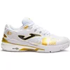 Image de WOMEN'S WHITE AND GOLD JOMA SLAM 22 WORLD PADEL TOUR CLAY TWPTLS2232P PADEL SHOES