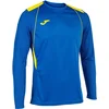 Image de Joma Championship VII Voetbalshirt Lange Mouw Kinderen - Royal / Geel | Maat: 164