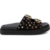 Image de Carmela 16240102 Suede Sandalen Zwart EU 38 Vrouw