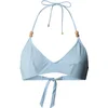 Image de Pepe Jeans Satin Strp Br Bikinitop Blauw M Vrouw