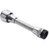 Image de Draaibare kraanbevestiging - Kraankop - Waterbesparende Kraan Sprayer - Flexibele kraanbeluchter - 360 graden draaibaar - Spatwaterdicht - Universele kraankop - Geschikt voor keukens en badkamers - Zilver