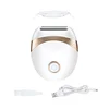 Image de Epilator - epileerapparaat dames - gezichtsepilator vrouw - epilator dames - epilator gezicht - nat en droog ontharingsapparaat - voor armen, benen, gezicht, oksels - wit