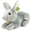 Image de Rappa ECO knuffel konijn 33 cm - realistische knuffel van recyclede PET flessen - grijs