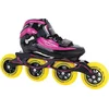 Image de Tempish Gt 500 90 Inline Speed Skates Meisjes Zwart/roze Maat 33
