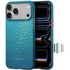 Image de PITAKA Ultra-Slim Case - Hoesje Geschikt voor Apple iPhone 17 Pro - Compatibel met MagSafe - 600D Aramidevezel Back Cover - Ultra Dun - Blauw