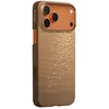 Image de PITAKA Ultra-Slim Case - Hoesje Geschikt voor Apple iPhone 17 Pro Max - Compatibel met MagSafe - 600D Aramidevezel Back Cover - Ultra Dun - Golden Glint