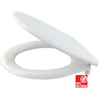 Image de Alcadrain Toiletzittingen - Toiletzitting, duroplast, Antibacterial, wit A601