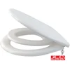 Image de Alcadrain Toiletzittingen - Toiletzitting met geïntegreerde inleg, antibacterieel, SoftClose, wit A606
