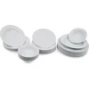 Image de Asir - Dinerset (24 stuks) - Wit   22 x 2 x 22 cm (L x H x D)