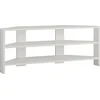 Image de ThalesCorner" houten TV-meubel - 110 x 36 x 45 cm - Wit