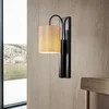 Image de Baston Wandlamp | IJZEREN BEHUIZING | Zwart, Crème - Asir Group - Wandlampen - Zwart - Metaal - Wandlampen -