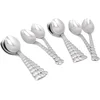 Image de Asir - Lepelset - 12 stuks - Zilver - 11 x 1 x 1 cm