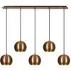 Image de Hanglamp Sivani IJzer Goud