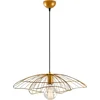Image de Asir - Kroonluchter - Goud - 50 x 50 x 111 cm