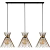 Image de Verlichting - Kroonluchter Zwart Metaal - Afmetingen 104x34x129cm - Stijlvolle Lynde Design