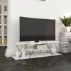 Image de TV Meubel - Stijlvol Zwart & Wit - 120x33x30cm - Duurzaam Melamine