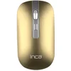 Image de Inca IWM-531RS - Draadloze Muis - Bluetooth 3.0 & 5.1- Oplaadbaar - 800-1600 DPI - Geel