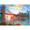 Image de Art Puzzle legpuzzel Sunset in New York - 1000 stukjes stadszicht.