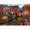 Image de Art Puzzle puzzel Canal Boats - 2000 stukjes voor volwassenen.