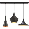 Image de Bamyum Hanglamp 3 Vlammetaal E27 Zwart Modern Lamp