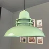 Image de Bamyum Hanglamp Vuurtoren Pendellamp Mintgroen Lamp Ø34 cm Vintage Hanglamp, E27 Fitting