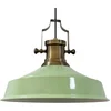 Image de Bamyum Asletl-SE Hanglamp Industrieel van Metaal Ø40 cm, Hanglamp E27, Vintage Mintgroen Lamppendel