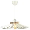 Image de Verlichting - Kroonluchter Luuz - Wit MDF 52x52x45cm - Stijlvolle Woonkamer Decoratie