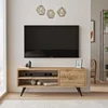 Image de Asir TV-kast - televisiemeubel - Atlantisch grenen - 110 x 44 x 40 cm
