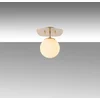 Image de Well Kroonluchter | METALEN BEHUIZING | Goud - Asir Group - Plafondlampen - Wit; Goud - Metaal - Plafondlampen -