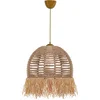 Image de Verlichting - Kroonluchter Creme Metaal Lyalya - Afmetingen 30x30x80cm - Stijlvolle en Elegante Verlichtingsoplossing