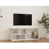 Image de Asir - TV-standaard - Wit - 100 x 29,6 x 40 cm