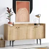 Image de Navi Console | 100% MELAMINE | Saffier Eiken - Asir Group - Woonkamerkasten - Bruin - Melamine; Spaanplaat - Woonkamerkasten -