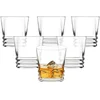 Image de Asir - Glazenset (6 stuks) - Transparant - 8,4 x 8,4 x 8,7 cm