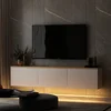 Image de Neon" houten TV-meubel 160 x 32 x 35 cm - Wit