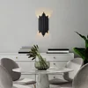 Image de Asir - Wandlamp - Zwart - 22 x 11 x 50 cm