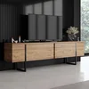 Image de Luxe" houten TV-meubel 180 x 30 x 50 cm - Atlantic Pine