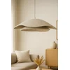 Image de Asir - Kroonluchter - Crème, wit - METALEN BEHUIZING - 52 x 52 x 23 cm