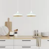 Image de Bamyum Champion hanglamp, industriële Modern stijl, Ø35 cm, wit metalen lamp