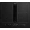 Image de Beko HIXI 64700 UF Zwart Ingebouwd 60 cm Inductiekookplaat zones 4 zone(s) Inbouw afzuigkap