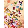 Image de Art Puzzel Spring Breeze   500 Stukjes   48 x 34 cm   Vlinders en Bloemen