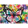 Image de Magnolia puzzel Colorful Butterfly - 1000 stukjes legpuzzel.