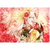 Image de Magnolia puzzel Red Plum - 1000 stukjes legpuzzel multicolor.