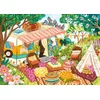 Image de Magnolia puzzel Boho Camper - legpuzzel 1000 stukjes kleurrijk.