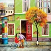 Image de Magnolia puzzel Autumn Kiss - legpuzzel 1023 stukjes multicolor.