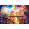 Image de Magnolia puzzel Library City - 1000 stukjes legpuzzel.