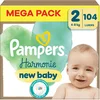 Image de Pampers - Harmonie - Maat 2 - Mega Pack - 104 stuks - 4/8 KG